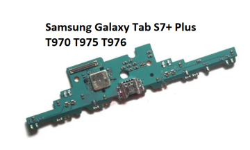 Samsung Galaxy Tab S7 Plus SM-T970 T975 T976 Şarj Soketi Board