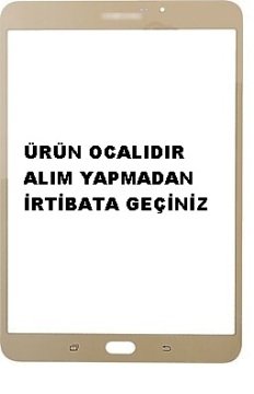 Samsung Galaxy Tab S2 T710 Dokunmatik Lens Gold