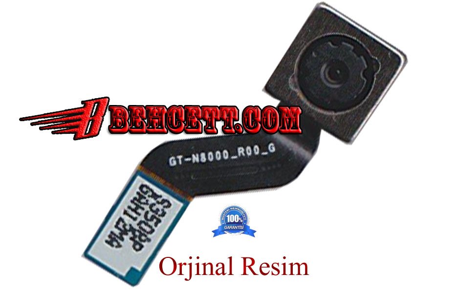 Samsung Galaxy Note 10.1 N8010 Arka Kamera Lens