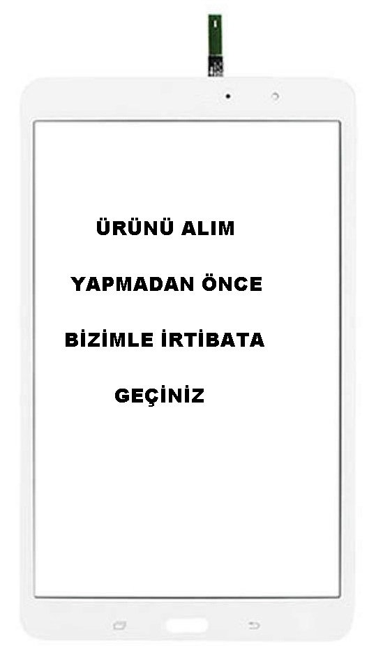 Samsung Galaxy Tab Pro 8.4 SM-T320 Dokunmatik Lens Beyaz