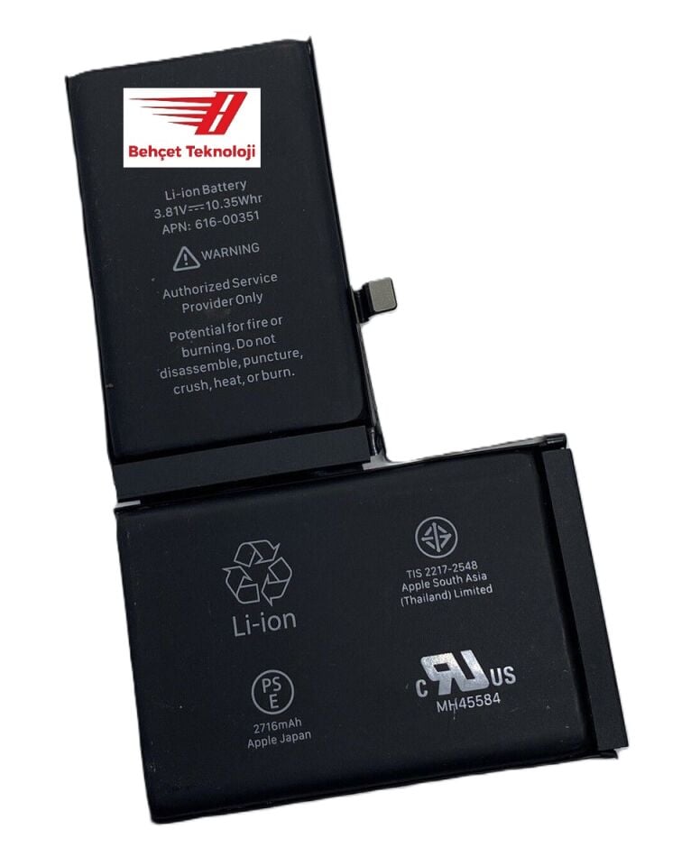 Apple iPhone X Batarya Pil A++ Kalite Foxconn