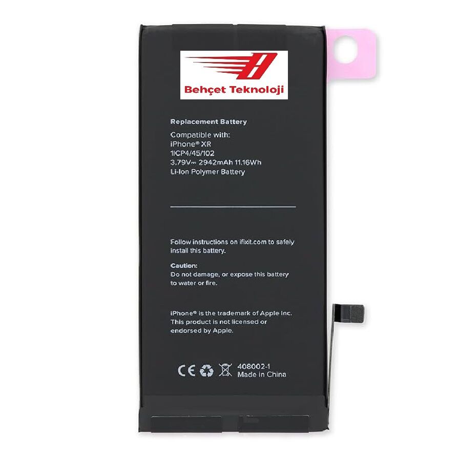 Apple iPhone XR Batarya Pil A++ Kalite Foxconn