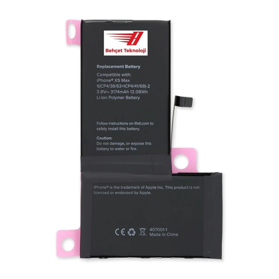 Apple iPhone XS Max Batarya Pil A++ Kalite Foxconn