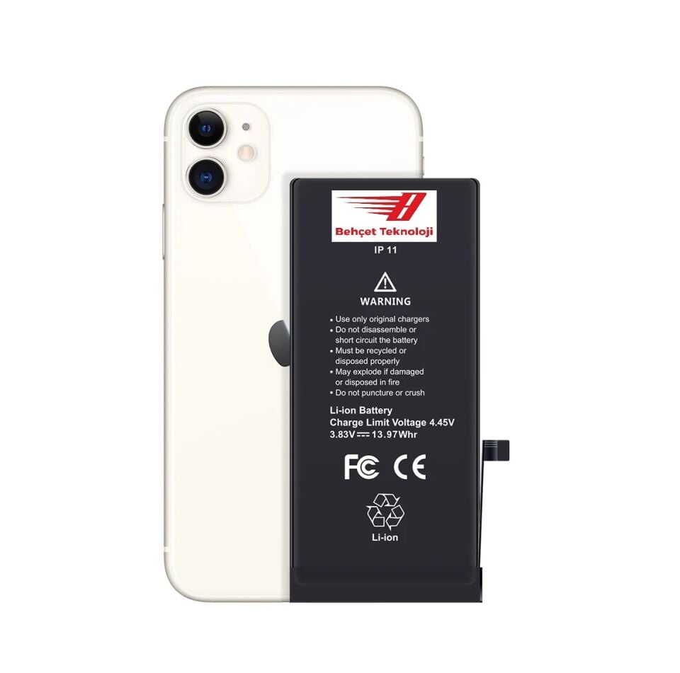 Apple iPhone 11 Batarya Pil A++ Kalite Foxconn