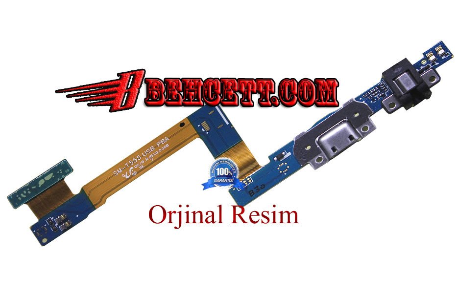 Samsung Galaxy Tab A SM-T550 Şarj Soket