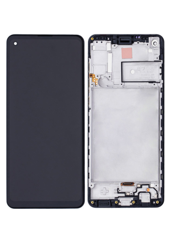 Samsung Uyumlu  A02S SM-A025F Dokunmatik LCD Ekran çıtalı