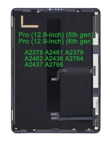 Apple iPad Pro 12.9 A2378 A2461 A2462 A2436 A2764 A2431 A2766 Lcd Ekran Dokunmatik Takım