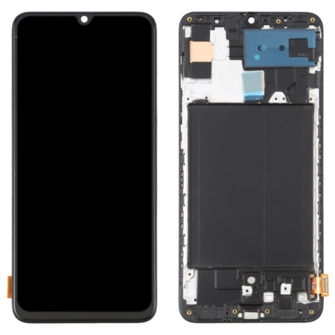 Samsung Galaxy A70 A705 Uyumlu lcd Ekran Dokunmatik Çıtalı