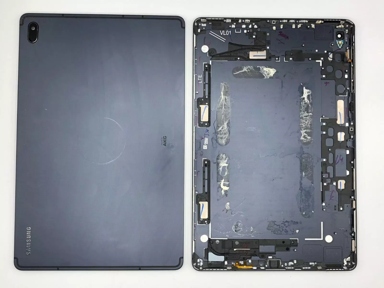 Samsung Galaxy Tab S7 FE SM-T730 T733 T736 T737 Arka Kapak 2. EL