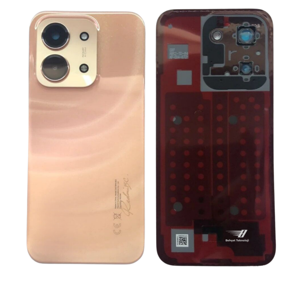 Xiaomi Redmi 15C 4G Parmak İzi Okuyucu Flex turuncu