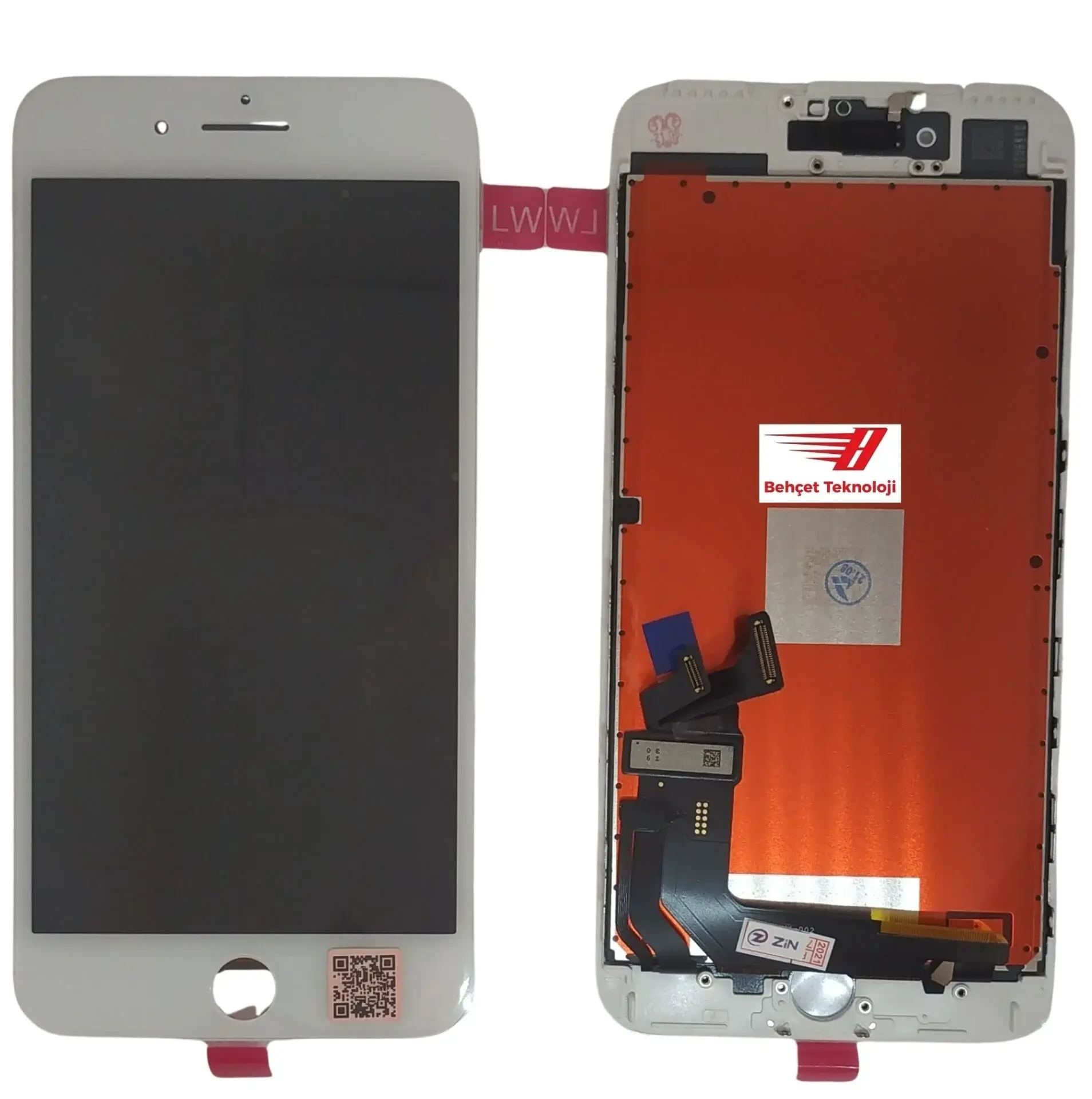 Apple iPhone 7 Plus Lcd Ekran Dokunmatik BEYAZ