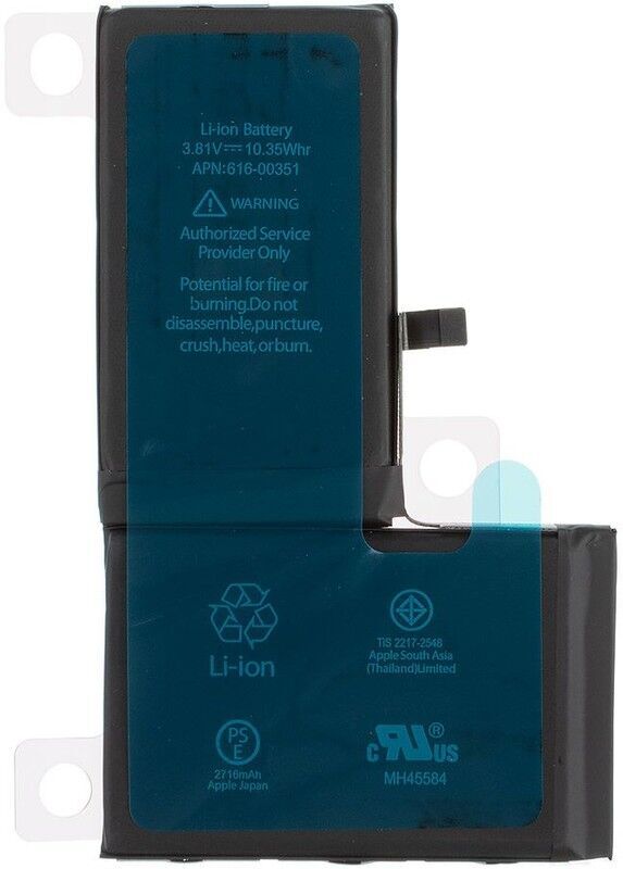 Apple iPhone X Güçlendirilmiş Yüksek Kapasiteli Batarya Pil