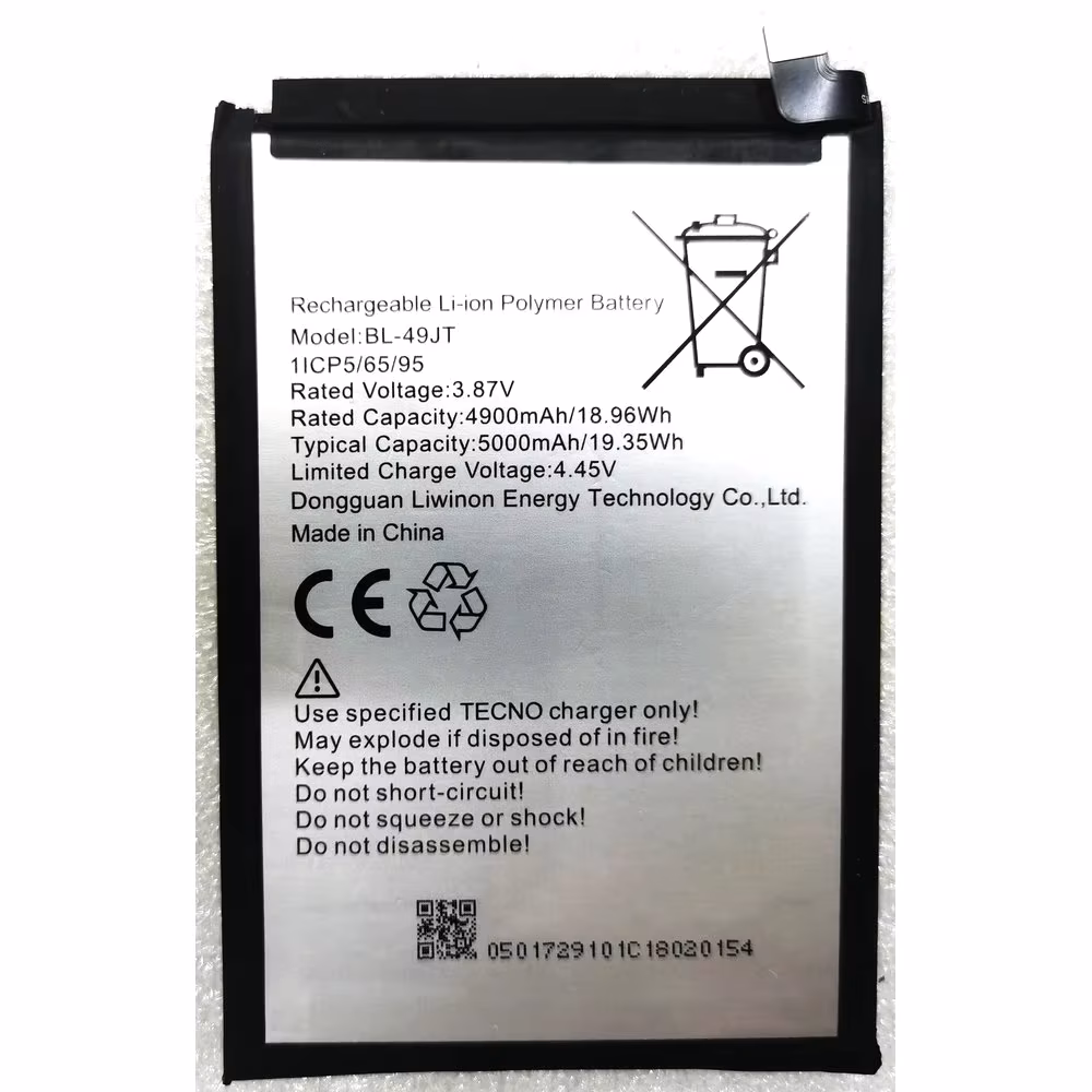 Tecno Spark 8 Pro Batarya Pil