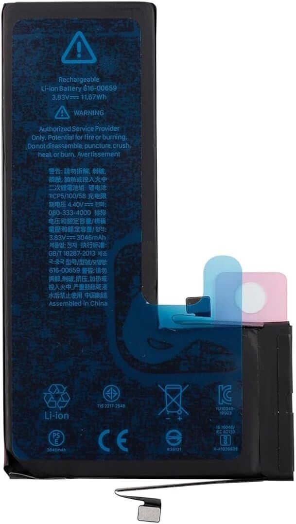 Apple iPhone 11 Pro Güçlendirilmiş Yüksek Kapasiteli Batarya Pil