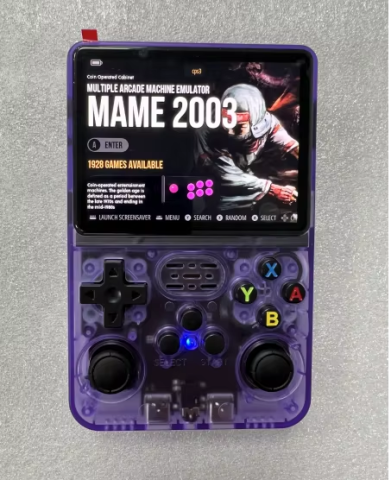 Retro R36S Retro El Tipi Oyun Konsolu 64GB +15.000 Oyun