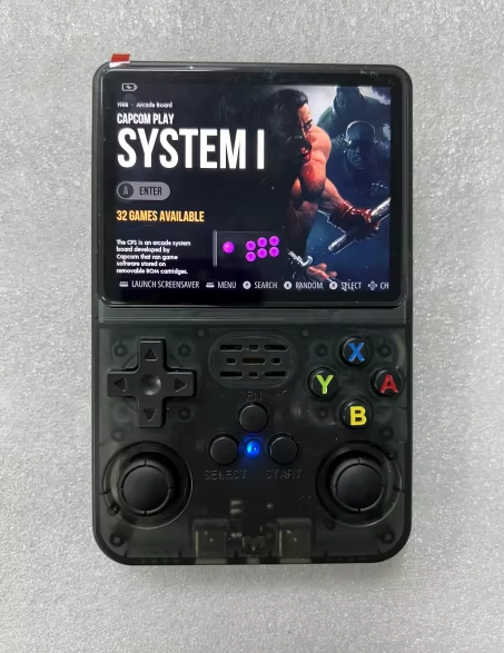 Retro R36S Retro El Tipi Oyun Konsolu 64GB +15.000 Oyun