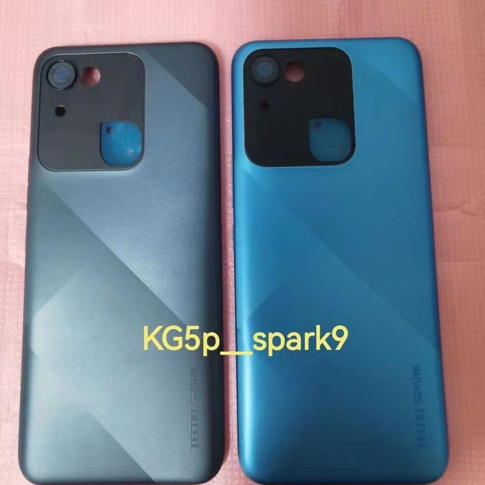 Tecno Spark 9 Arka Kapak Pil Kapağı Mavi