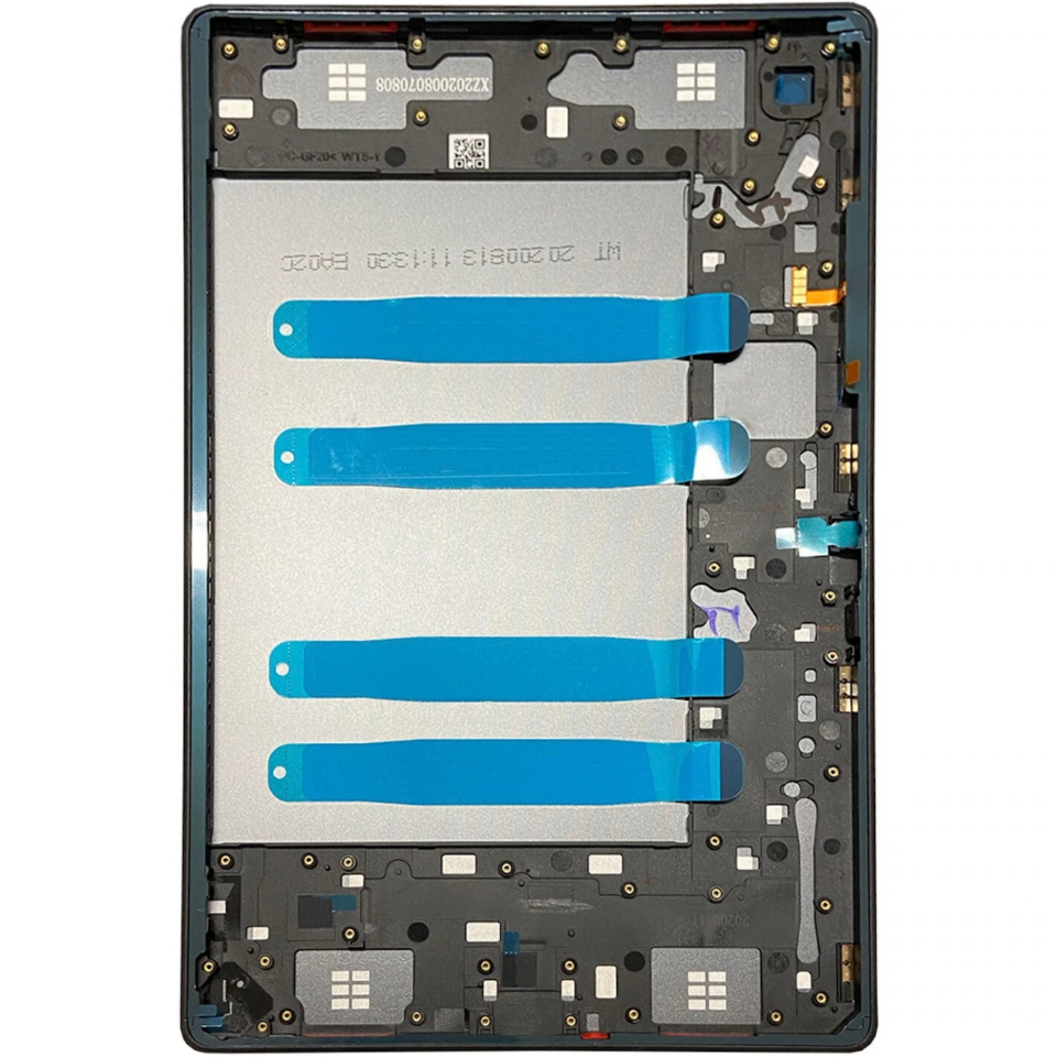 Samsung Galaxy Tab A7 SM-T507 Kasa Arka Kapak Koyu Gri