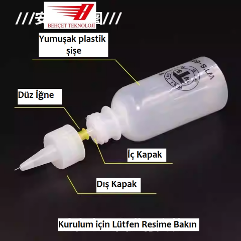 Alkol Şişesi Plastik 50ML