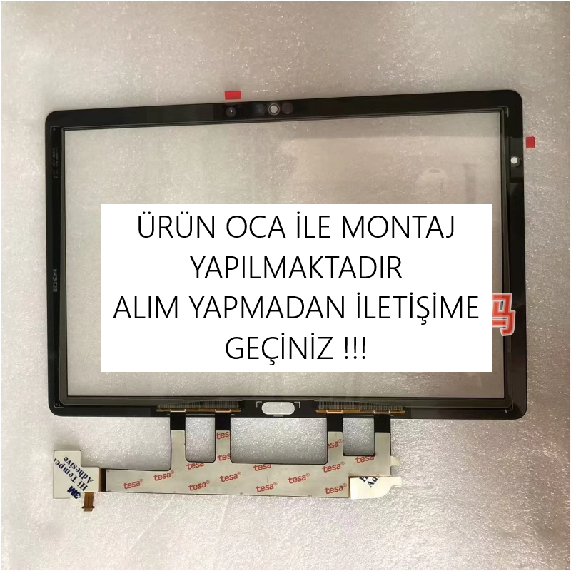 Huawei MediaPad M5 Lite 10 BAH2-W19 BAH2-W09 BAH2-L09 Ön Cam Dokunmatik Lens Ocalı