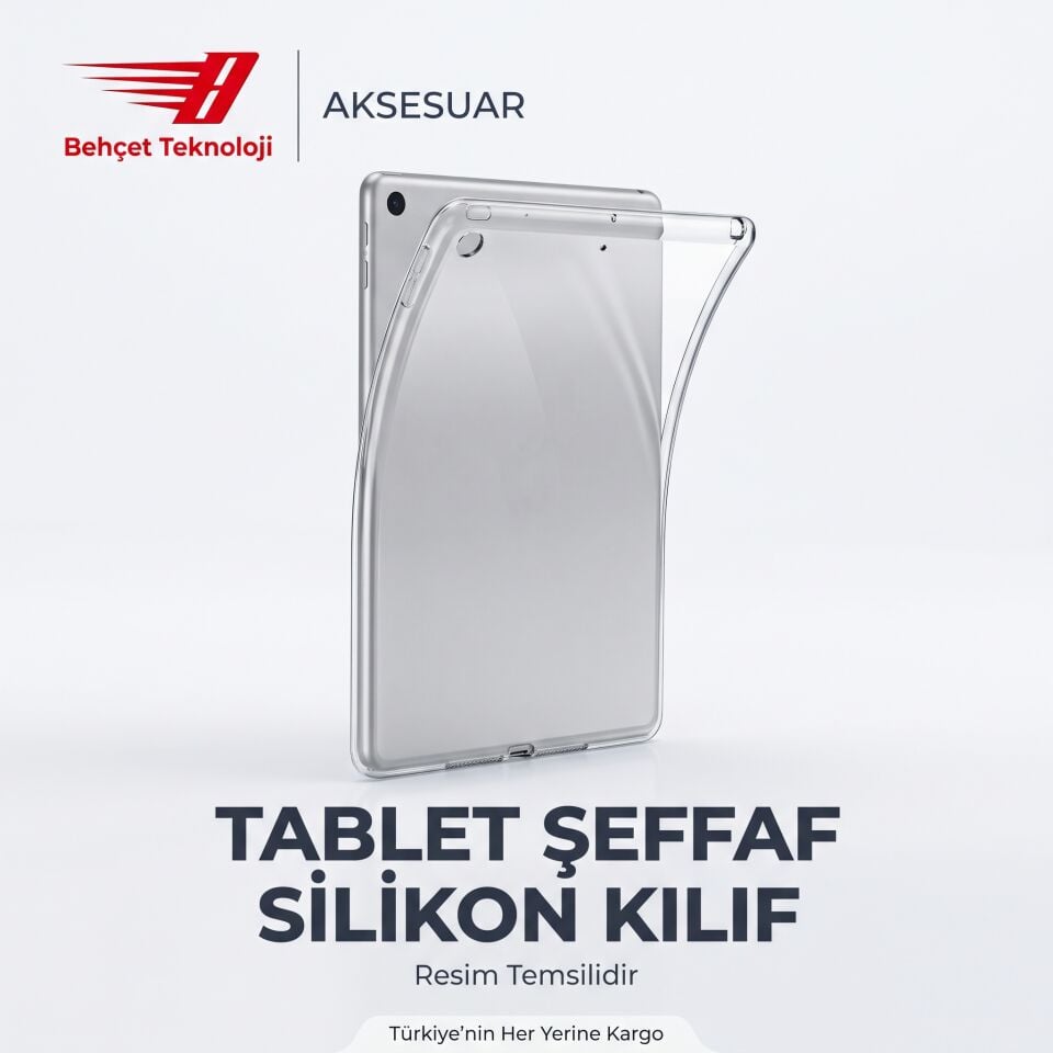 Samsung Galaxy Tab A9 Plus SM-X216B Şeffaf Silikon Kılıf