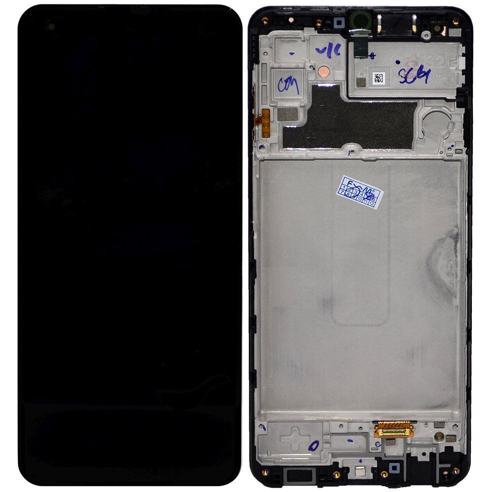 Samsung Galaxy M32 4G SM-M325 M325F Lcd Ekran Dokunmatik Çıtalı Oled