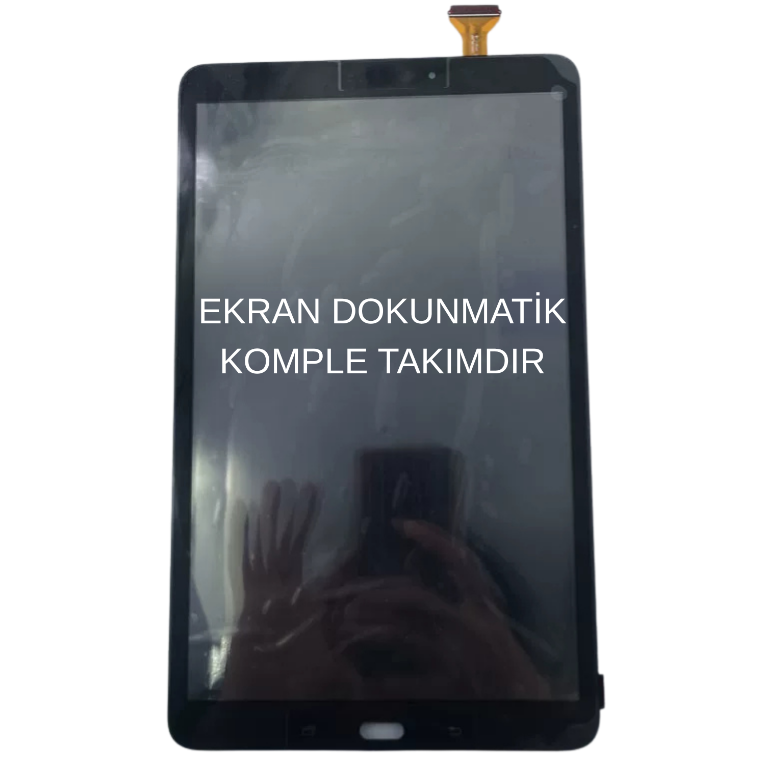 Samsung Galaxy Tab A SM-T580 SM-T585 SM-T587 Lcd Ekran Dokunmatik Set Siyah