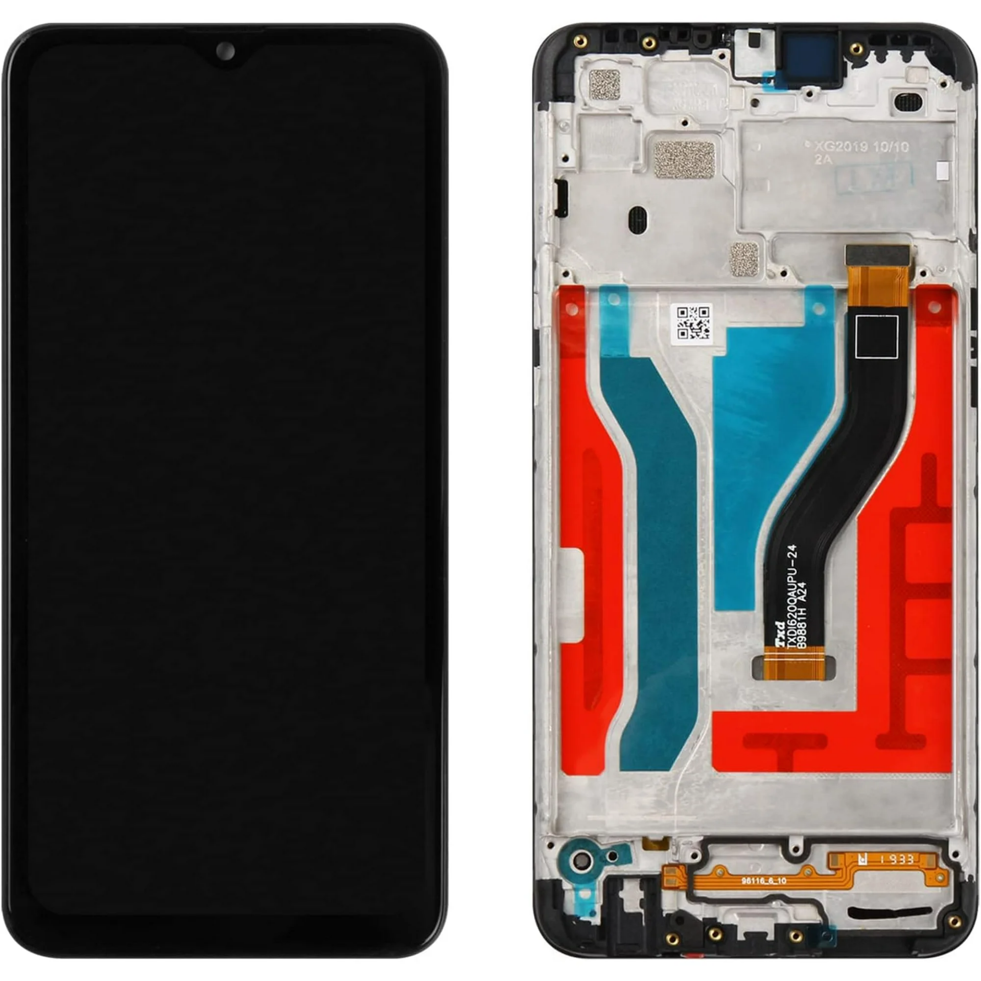 Samsung Galaxy A10s / SM-A107F Lcd Ekran Dokunmatik Çıtalı