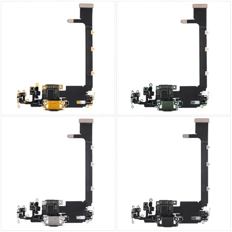 iPhone 11 Pro Max Şarj Soketi Kulaklık Mikrofon Filmi Flex