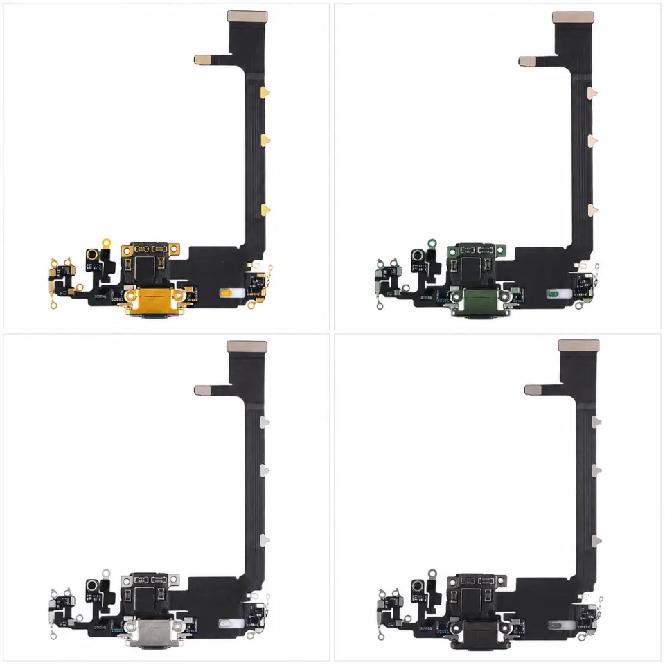 iPhone 11 Pro Max Şarj Soketi Kulaklık Mikrofon Filmi Flex