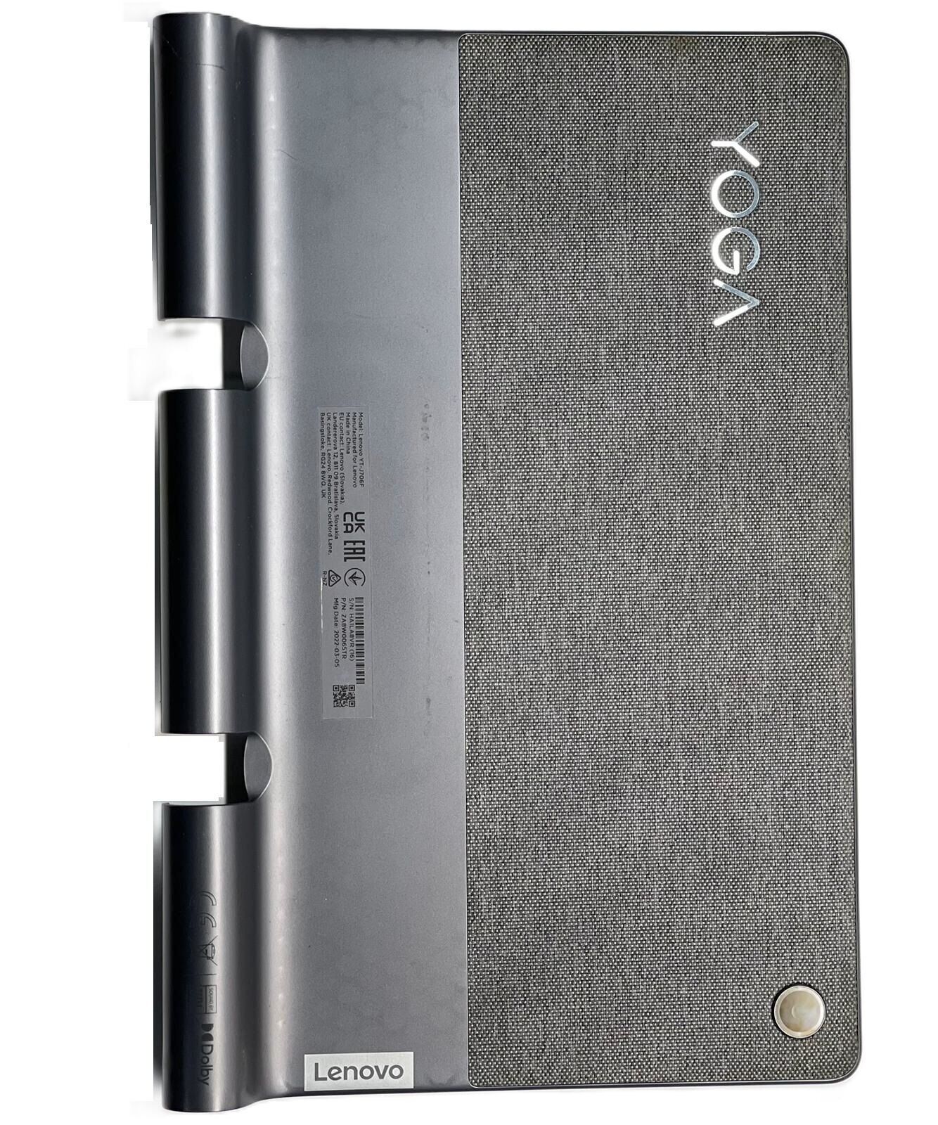 Lenovo Yoga Tab 11 YT-J706F J706N J706M J706X Arka Kapak Orijinal Servis Çıkması