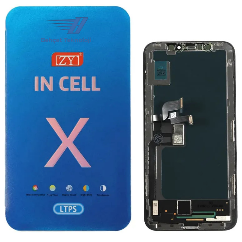 iPhone X Lcd Ekran Dokunmatik ZY İncell Kalite