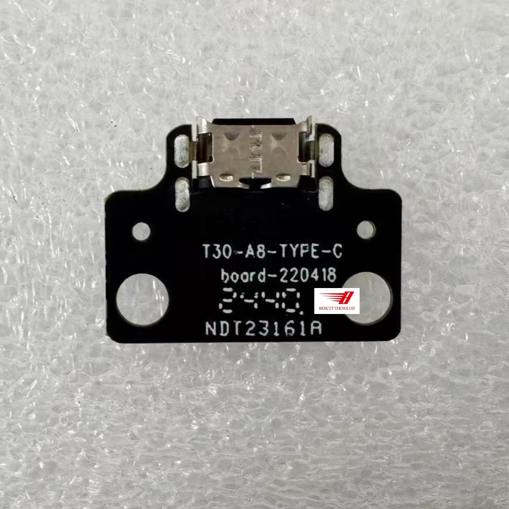 T30-A8-TYPE-C Kodlu Tablet Şarj Soketi Bordu