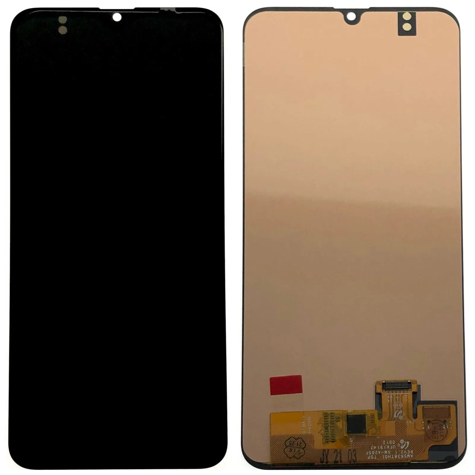 Samsung Galaxy A20 / SM-A205 SM-A205F Lcd Ekran Dokunmatik OLED Çıtasız