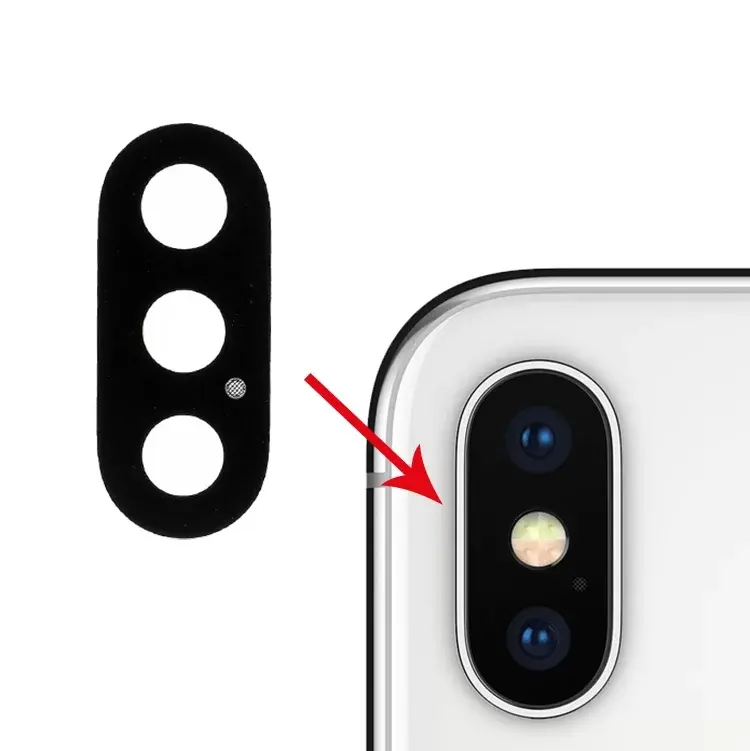 iPhone X Kamera Camı Kamera Lensi