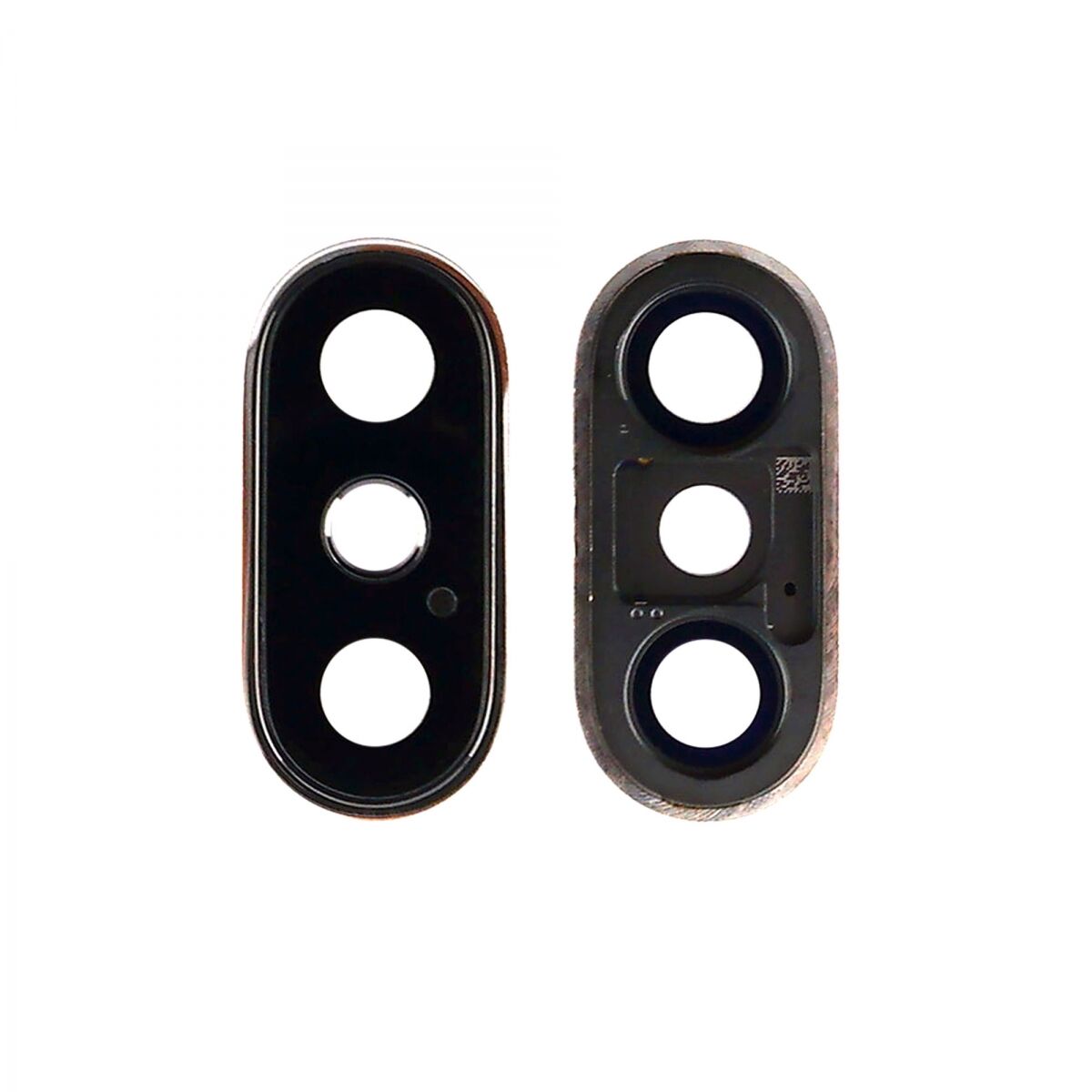 iPhone X Kamera Camı Kamera Lensi Çerçeveli Full